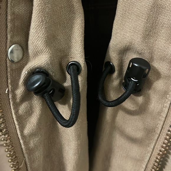 Carhartt lined canvas coat utility jacket 2XL - Picture 4 of 6